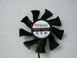Firstd FD8015H12S DC12V 0.32A 7316 8CM 80mm 80x80x15mm 2Pin 2Wire Graphics Card Cooling Fan
