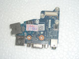 Dell Latitude E6430 04J7P5 QAL80 LS-7782P Audio LAN Ethernet VGA USB Sub Connector Board