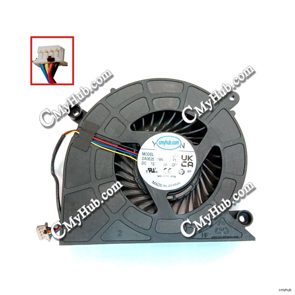 Dell OptiPlex 7410 AIO YINGFAN DA0B2512HHS4B01F12 BAZD1125R2UP016 0F1Y2D F1Y2D DC12V 1A All In One PC CPU Cooling Fan