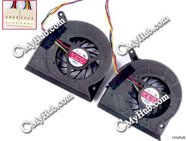 Lenovo ThinkCentre A70z PC System BASA0819R5U P004 60.3BE08.001 DC12V 0.6A 8Pin Cooling Fan