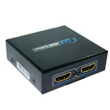 HDMI 1x2 1 way 1080P 3D Splitter Amplifier 1 in 2 out for Dual Dispaly