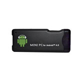 Black Android 4.0 Mini PC Wifi-N TV Box HD Google IPTV 1GB Allwinner A10