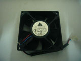 Delta Electronics AFB0812SH F00 DC12V 0.51A 8025 8CM 80mm 80x80x25mm 3Pin 3Wire Cooling Fan