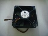 Delta Electronics AFB0812VH F00 DC12V 0.41A 8025 8CM 80mm 80x80x25mm 3Pin 3Wire Cooling Fan