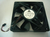 Delta Electronics WFB1212HH S708 DC12V 0.68A 12025 12CM 120mm 120x120x25mm 3Pin 3Wire Cooling Fan