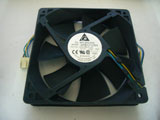 Delta AFB1212SH V26815-B116-V61 6F82 12025 120mm 120x120x25mm DC12V 0.80A 4Pin Cooling Fan