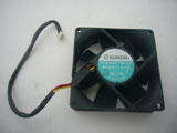 SUNON KD2408PTBX 6A F DC24V 4.3W 8025 8CM 80mm 80x80x25mm 3Wire 3Pin Cooling Fan