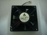Delta Electronics AFB0812M SB DC12V 0.18A 8025 8CM 80mm 80x80x25mm 2Pin 2Wire Cooling Fan