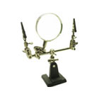 Tool Solder Stand Soldering Stand The Third Hand / 2.5 X Magnifying