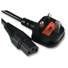 UK Plug Power Cord - IEC C13