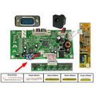 Testing Most of XGA LCD Panel XGA Card Tester Tester LCD Screen 1024 X 768