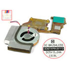 IBM Thinkpad T61 Series Cooling Fan UDQFRPR68FFD 44C0558