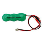 3.6V 40mAh (3 Cells) Rechargeable Ni-MH Battery