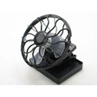 Clip-on Solar Cooling Cell Fan Black Hat Fan