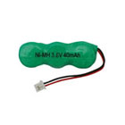 3.6V 40mAh (3 Cells) Rechargeable Ni-MH Battery