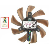 Cooler Master FY09015H12LPA DC12V 0.60A 8515 8CM 85mm 85X85X15mm 4Pin 4Wire Graphics Cooling Fan