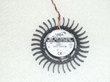 ADDA AD6512HB-TB3 DC12V 0.40A 6512 6CM 65mm 65X65X12mm 3Pin 3Wire Graphics Cooling Fan