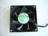 Protechnic MGA8012MB DC12V 0.15A 7924 7CM 79mm 79X79X24mm 2Pin 3Wire Cooling Fan