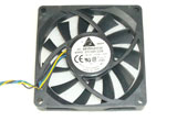 Delta Electronics EFC0812DB DC12V 0.5A 8015 8CM 80mm 80X80X15mm 4Pin 4Wire Cooling Fan