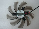 Gigabyte GVN550WF2 PLD10010S12M DC12V 0.20A 9512 9CM 95mm 95X95X12mm 2Pin 2Wire Graphics Cooling Fan