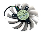New DC12V 0.35A Everflow T128010SU DC12V 0.35A 7CM 75mm 75x75x10mm Graphics Cooling Fan