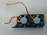 Dell Inspiron 8200 GM0503PEB1-8 06F858 DC5V 0.6W 3Wire 3Pin connector Cooling Fan