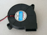 New SANLY SF5015SM DC12V 0.06A 5015 5CM 50mm 50x50x15mm 2Pin 2Wire Projector Cooling Fan