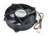 SUNON KDE1209PTVX 13.MS.B2369.AF.GN DC12V 7W 9525 9CM 95mm 95X95X25mm 4Pin 4Wire Cooling Fan