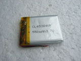 3.7V 550mAh 0453640P Lipo Lithium Polymer Rechargeable Battery