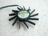 Protechnic MGT6012ZR W15 DC12V 0.43A 6013 6CM 60mm 60X60x13mm 4Pin 4Wire Graphics Cooling Fan