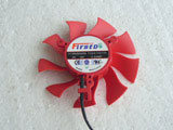 Firstd FD8015U12S DC12V 0.5AMP 8025 8CM 80mm 80X80X25mm 2Pin 2Wire Graphics Cooling Fan