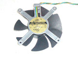 ADDA AD0912UB-U7BGL DC12V 0.45A 8922 8CM 89mm 89x89x22mm 4Pin 4Wire Graphics Cooling Fan