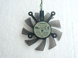 ASUS EAH5830 EAH5850 6850 GTS450 R128015SU 75x75x15mm 4Pin Video Graphics Card Cooling Fan