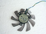 ASUS EAH6790 6870 DC ENGTX460 T129215SU AFA95aR DC12V 0.50A 4Pin Graphics Card Cooling Fan