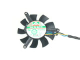 Dell NVIDIA QUADRO NVS420 MGT5012MB-W10 DC 12V 0.10A 4510 4CM 45mm 45X45X10mm Graphics Cooling Fan