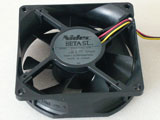 Nidec D08A 12BL DC12V 0.06A 8025 8CM 80mm 80X80X25mm 3Pin 3Wire Cooling Fan