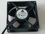 Delta Electronics EFB0812EH -F00 Server Square 80x80x25mm DC12V 0.42A 3Wire Cooling Fan