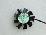 Protechnic MGA5012LF A10 DC12V 0.08A 4510 4CM 45mm 45X45X10mm 2Pin 2Wire Graphics Cooling Fan