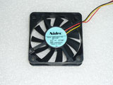 Nidec D06R 24SS1 05B DC24V 0.14A 6015 6CM 60mm 60x60x15mm 3Wire Cooling Fan