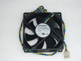 Foxconn PVA080G12Q -P02-AD 45K6530 Fan DC12V 0.65A 8025 8CM 80x80x25mm