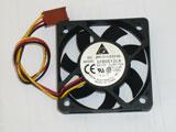 Delta Electronics EFB0512LA F00 DC12V 0.08A 5010 5CM 50mm 50x50x10mm 3Pin 3Wire Cooling Fan