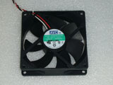 AVC DS09225S12H-009 DC12V 0.41A 3Pin 9025 9CM 90x90x25mm Fan