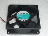 DC24 2.4W SUNON KDE2408PTS3-6 ZP 80x80x25mm 8025 8CM Inverter Cooling Fan 2Pin