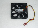 DC12V 0.19A Cooler Master A7020-30RB-3AN-P1 MGT7012MR-A20 7CM 7020 70x70x20 mm Fan