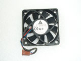 Delta Electronics AFB0612HC S00Y DC12V 0.21A 6013 6CM 60mm 60X60X13mm 3Pin 3Wire Cooling Fan