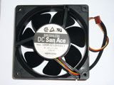 Sanyo Denki 109R1212H1011 DC12V 0.52A 12038 12CM 120mm 120x120x38mm 4Pin 3Wire Cooling Fan