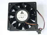 Delta Electronics PFC1212DE 6A50 DC12V 4.80A 12038 12CM 120mm 120x120x38mm 8Pin 4Wire Cooling Fan