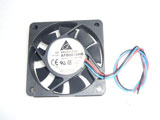 Delta Electronics AFB0612HB F00 DC12V 0.15A 6015 6CM 60mm 60x60x15mm 3Pin 3Wire Cooling Fan