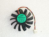 ADDA AD0512MX-RB6 DC12V 0.10A 4410 4CM 44mm 44x44x10mm 3Pin 3Wire Graphics Cooling Fan