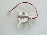 Power Logic PLD06010S12L DC12V 0.2A 6010 5.4CM 54mm 54x54x10mm 39mm 2Pin 2Wire Graphics Cooling Fan